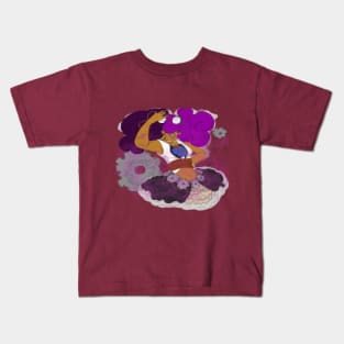 Steampunk Girl Kids T-Shirt